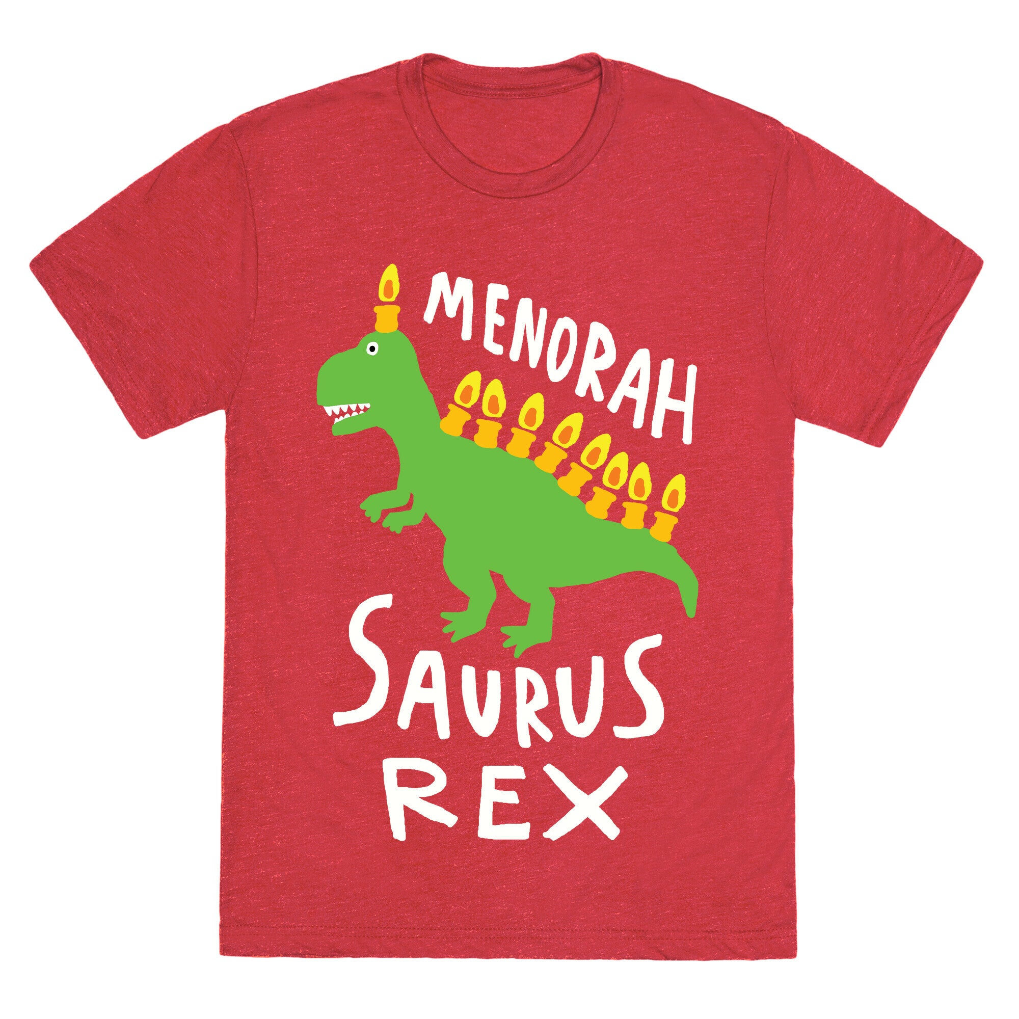 Menorah Saurus Rex  Unisex Triblend Tee